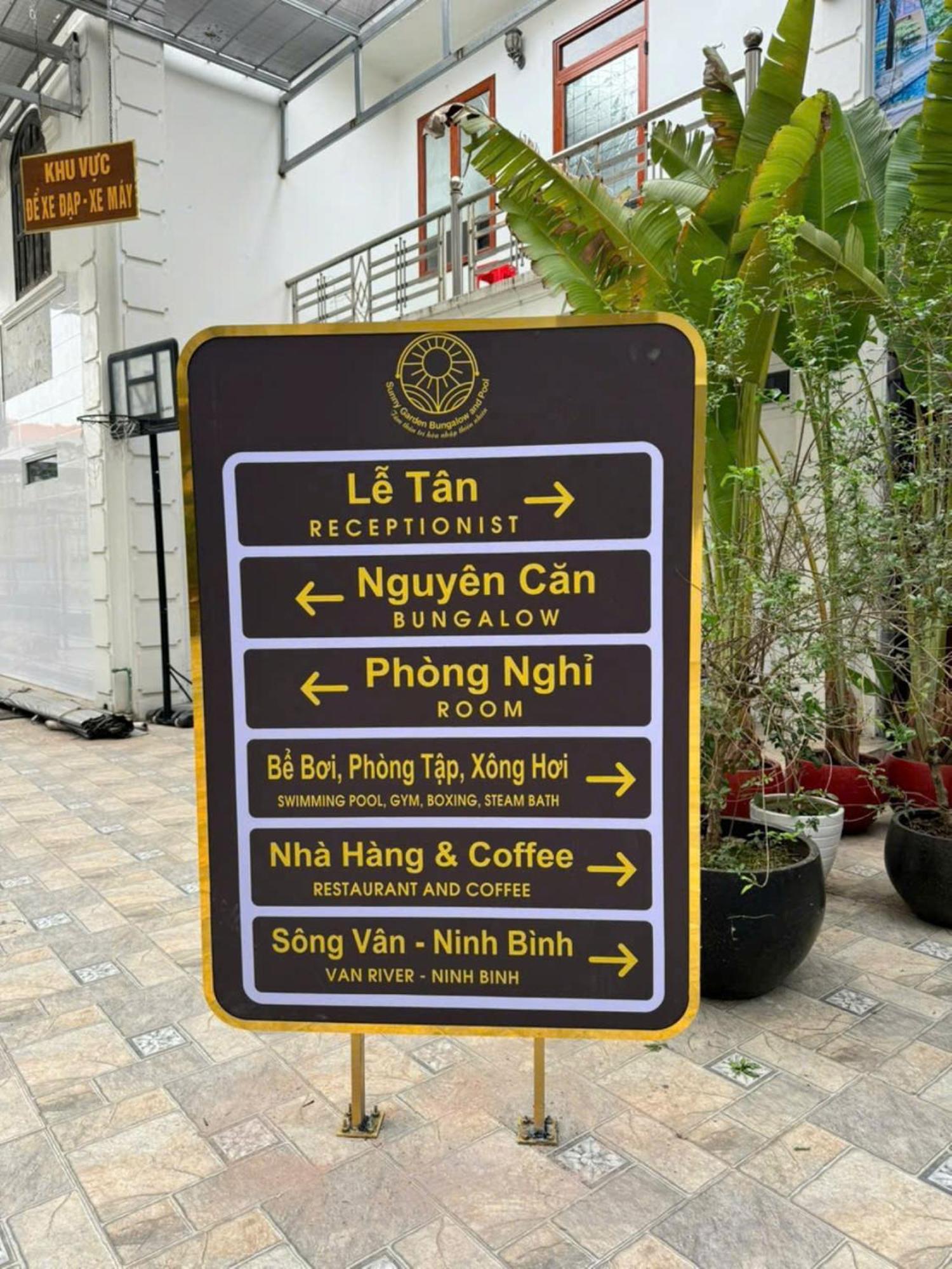 Sunny Bungalow & Hotel Ninh Bình Kültér fotó
