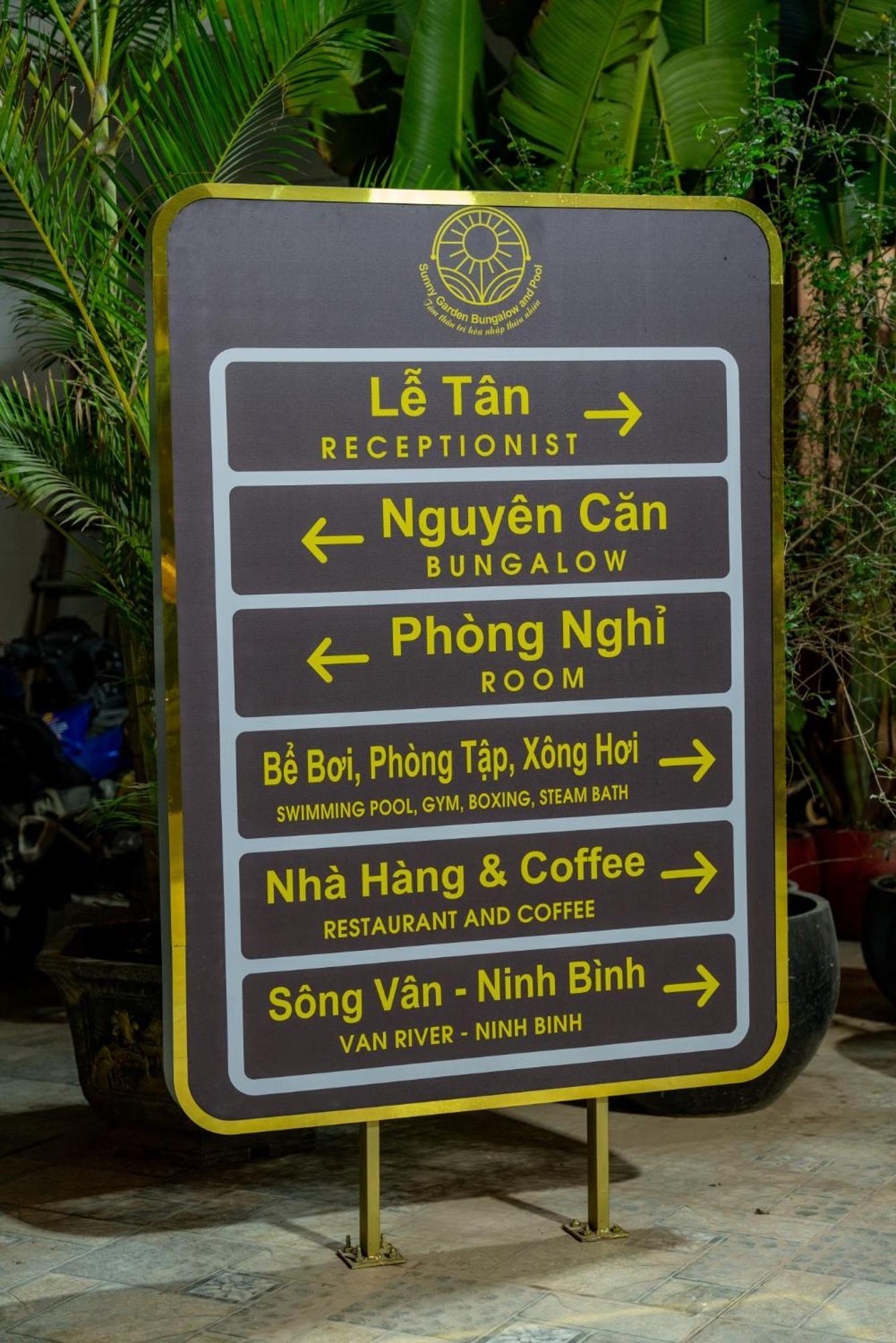 Sunny Bungalow & Hotel Ninh Bình Kültér fotó